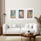 White Frame - w/ mat / 8x10 inches