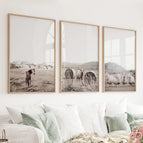 Wood Frame - no mat / 8x10 inches