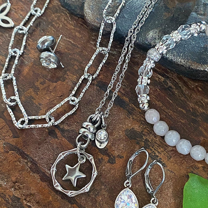 STATEMENT PAPERCLIP NECKLACE