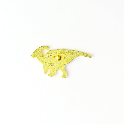 Parasaurolophus Enamel Pin (Parasaurolophus walkeri)