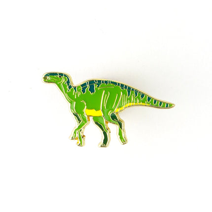 Iguanodon Enamel Pin (Iguanodon bernissartensis)