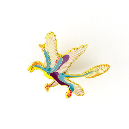 Microraptor Enamel Pin (Microraptor gui)
