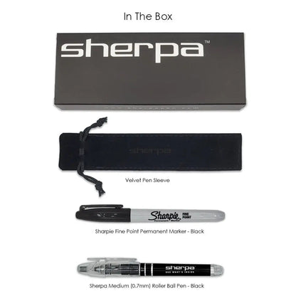Sherpa Pen Aluminum Classic Forever Green Pen/Sharpie Marker Cover