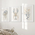 White Frame - w/ mat / 8x10 inches