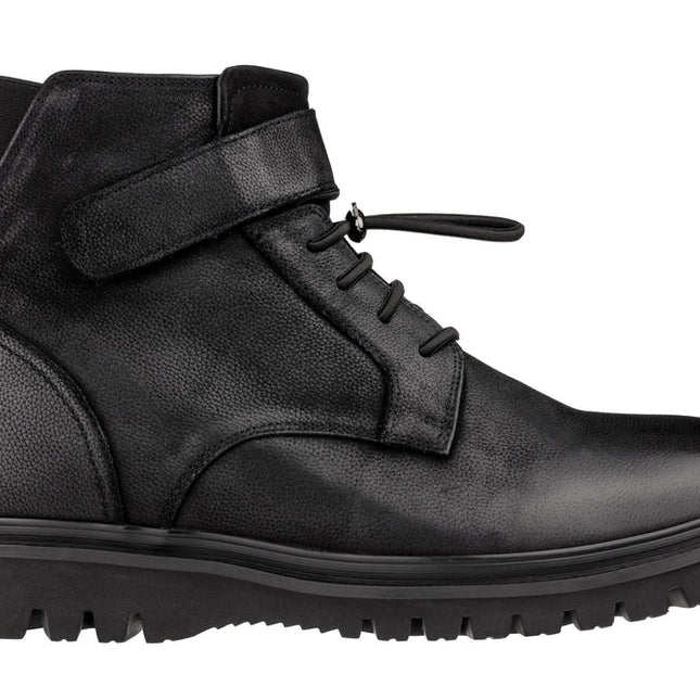 CALTO - K83114 - 3.2 Inches Taller (Black) - Casual Boots