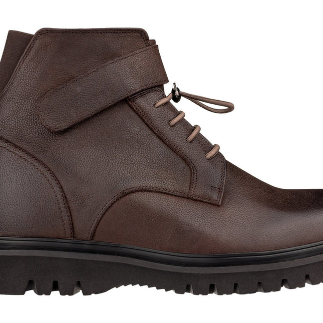 CALTO - K83115 - 3.2 Inches Taller (Dark Brown) - Casual Boots