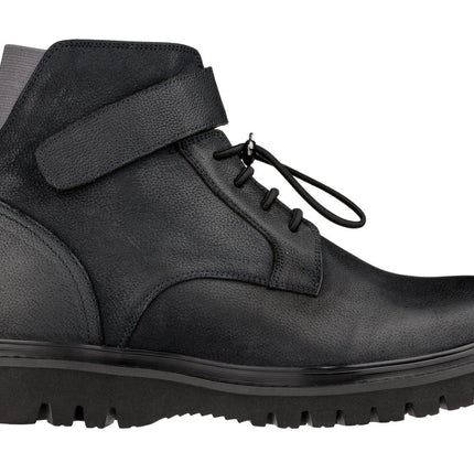 CALTO - K83116 - 3.2 Inches Taller (Dark Blue) - Casual Boots