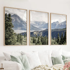 Wood Frame - no mat / 8x10 inches