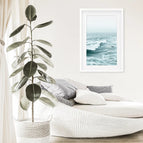 White Frame w/ Mat / 8x10 inches