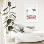 White Frame w/ Mat / 8x10 inches