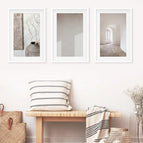 White Frame - w/ mat / 8x10 inches