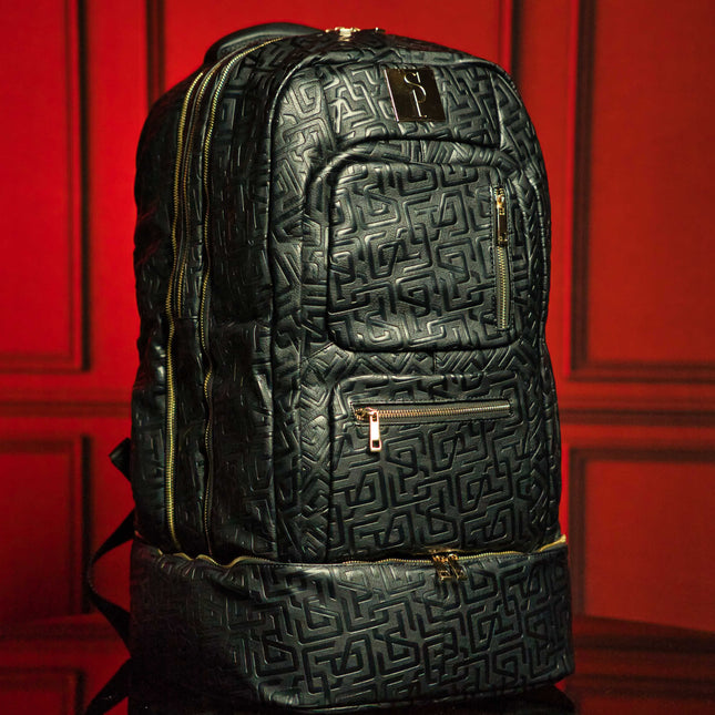 Monogram Leather Signature Bag Set (Signature and Duffle)