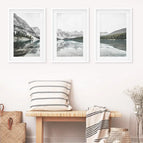 White Frame - w/ mat / 8x10 inches