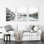 White Frame - no mat / 8x10 inches
