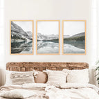Wood Frame - no mat / 8x10 inches