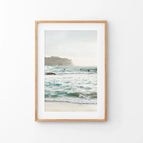 Thin Wood Frame w/ Mat / 8x10 inches