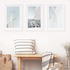White Frame - w/ mat / 8x10 inches