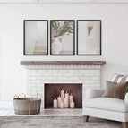 Black Frame - no mat / 8x10 inches