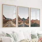 Wood Frame - no mat / 8x10 inches