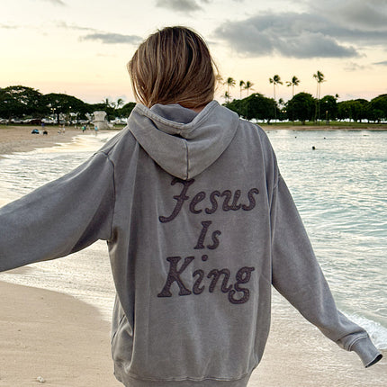 Not Sorry Jesus Is King Unisex Hoodie