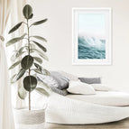 White Frame w/ Mat / 8x10 inches