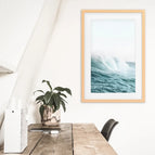 Wood Frame w/ Mat / 8x10 inches