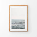 Thin Wood Frame w/ Mat / 8x10 inches