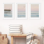 White Frame - w/ mat / 8x10 inches