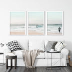 White Frame - no mat / 8x10 inches