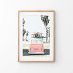 Thin Wood Frame w/ Mat / 8x10 inches