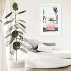 White Frame w/ Mat / 8x10 inches