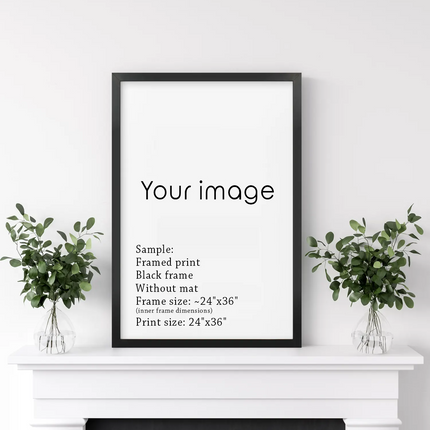 Printing Service. Custom Framed Prints. Printed and Shipped