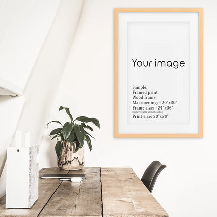 Printing Service. Custom Framed Prints. Printed and Shipped
