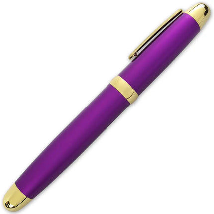 Sherpa Pen Aluminum Classic Passionate Purple and Gold Pen/Sharpie Marker Cover
