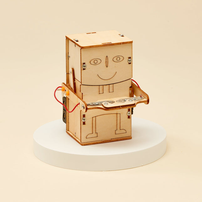 Money Bank Robot DIY Kit, Educational STEM Toy