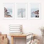 White Frame - w/ mat / 8x10 inches