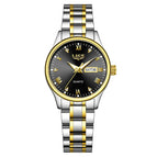 slver gold - black