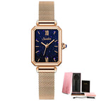 rose gold blue