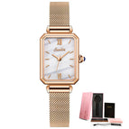 rose gold white