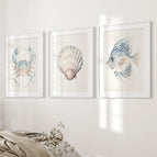 White Frame - w/ mat / 8x10 inches