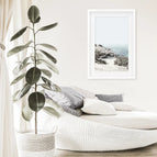 White Frame w/ Mat / 8x10 inches
