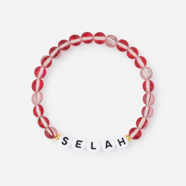 Selah Letter Bracelet