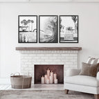 Black Frame - no mat / 8x10 inches