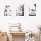 White Frame - w/ mat / 8x10 inches