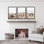 Black Frame - no mat / 8x10 inches