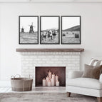 Black Frame - no mat / 8x10 inches