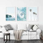 White Frame - no mat / 8x10 inches
