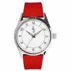 39mm / Red Silicone
