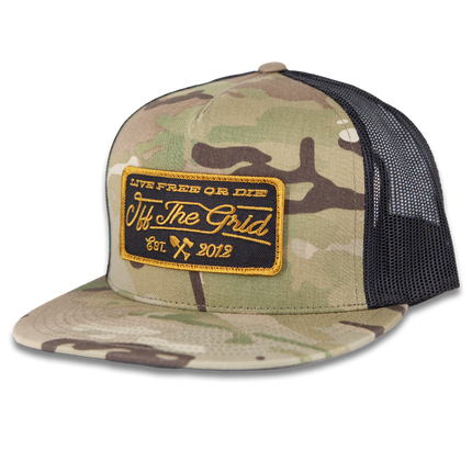 Stamped Snapback Hat