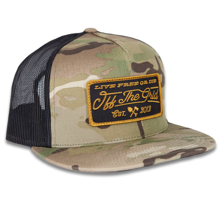 Stamped Snapback Hat